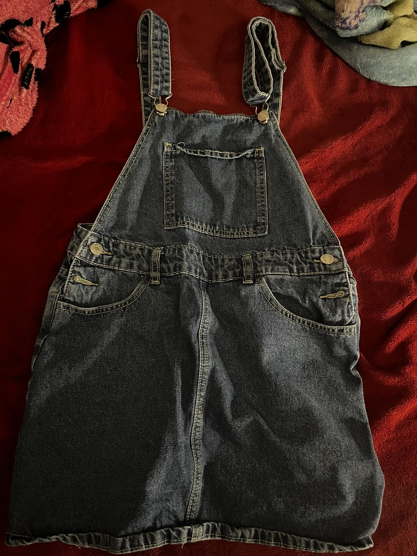 SUMMER CASUAL LOOSE DENIM OVERALL DRESS