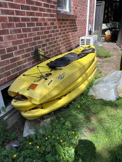 THREE Lifetime Sit On Top Kayaks - Volt 85