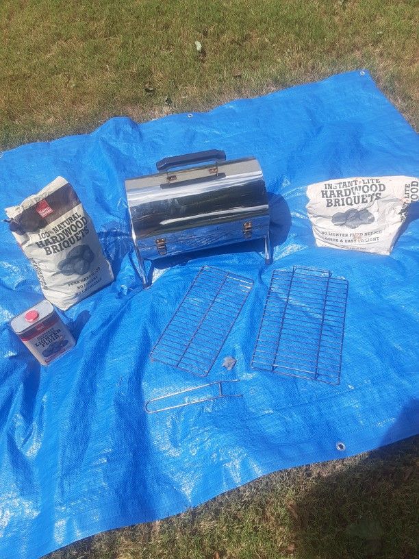 Charcoal Grill,  Small,  Portable