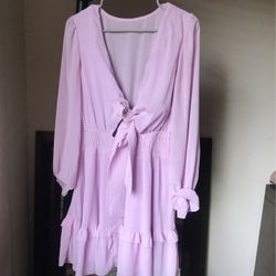 Lavender Cocktail Dress