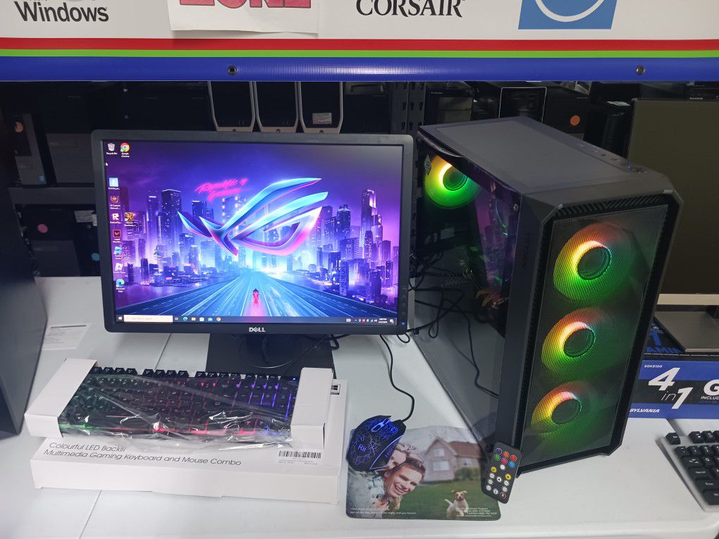 Gaming Computer Setup Complete PRICE REDUCED 