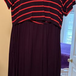 Maternity Short Sleeve Dress 