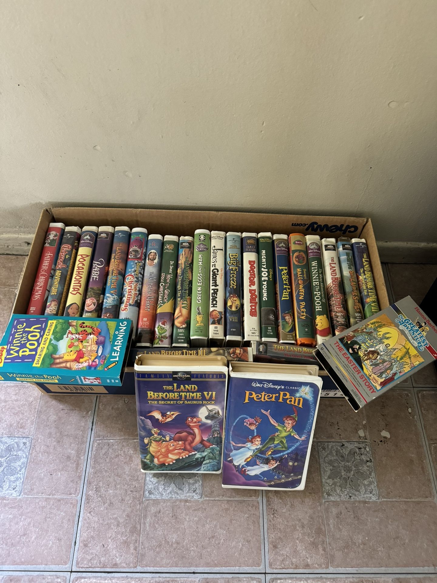 Big Vintage VHS Lot