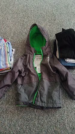 Bag of boys clothes plus jacket 18-24 months