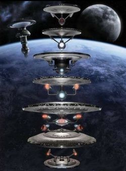 "THE SHIPS OF STAR TREK" PICTURE