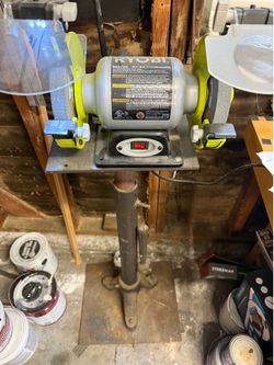 Grinder with a heavy duty stand