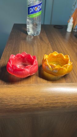 Flower candle holder