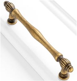 (Brand New Factory Sealed) Total 20 Pack 10 Pack 3-3/4 Inch, and 10 Pack 5 inch, Antique Brass Cabinet Pulls Vintage Brass Cabinet Handles Brass Hard