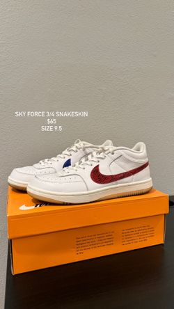 Nike Sky Force Snakeskin Size 9.5