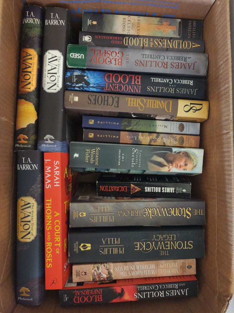 Box Of 17 Books