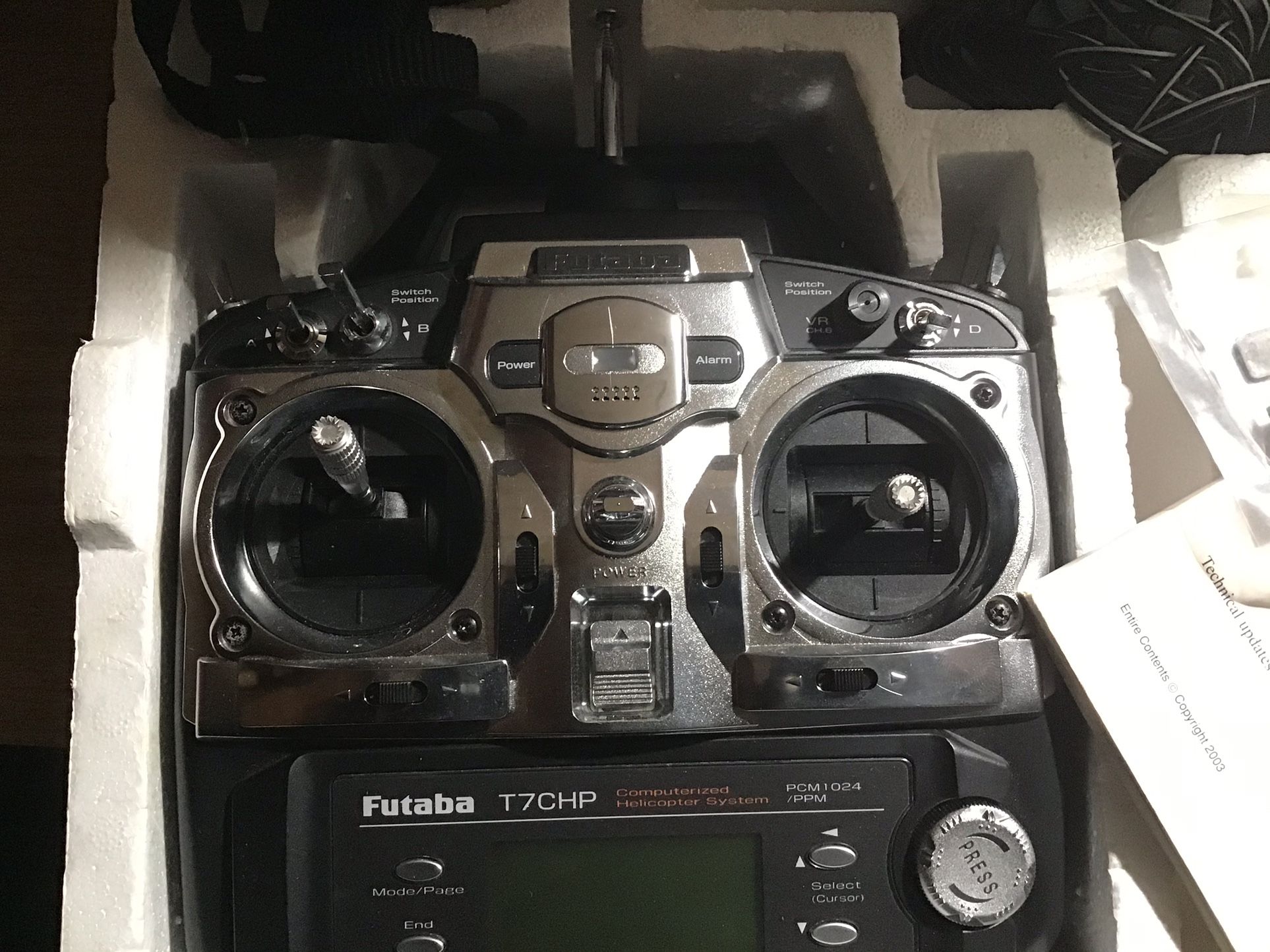 FUTABA .7CAP/7CHP ..REMOTE CONTROL R/C STSTEM