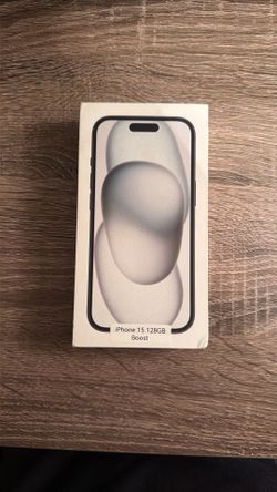 Iphone 15. 128 GB Black Boost