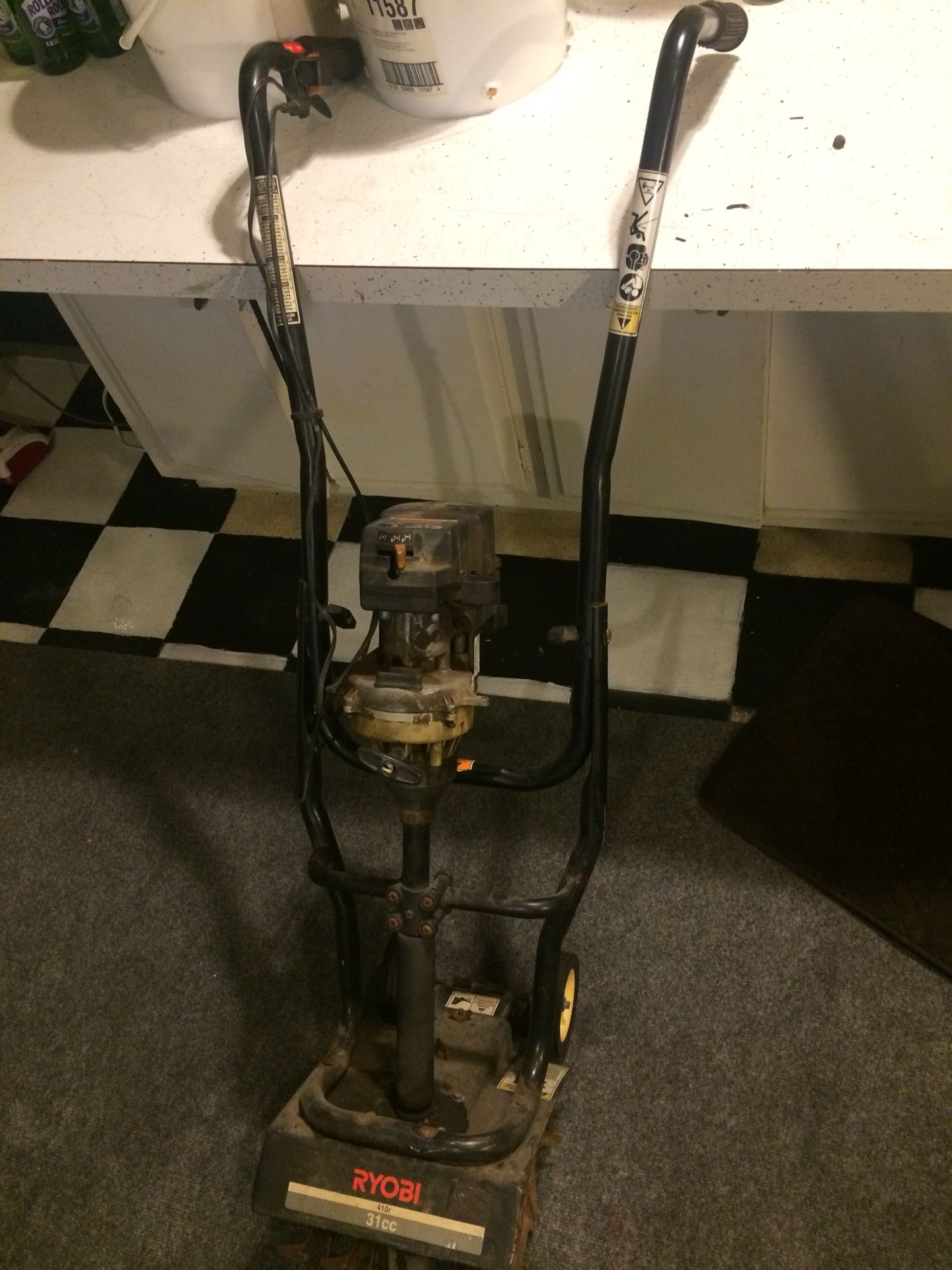 Ryobi gas power tiller/cultivator