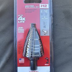 Milwaukee Step Drill Bit 