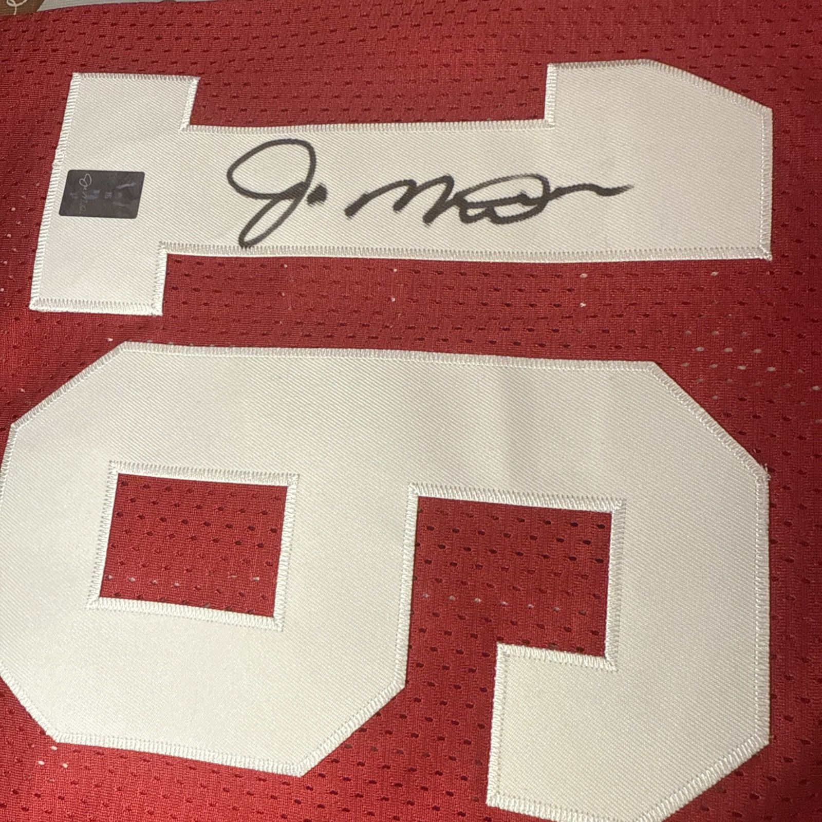 Signed Joe Montana Jersey w/ COA San Fransisco 49ers Auto Autograph