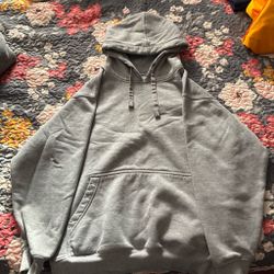 Gray Pro Club Hoodie Sweatshirt