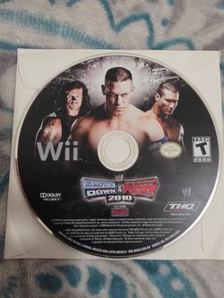 Wwe smackdown vs raw 2010 wii