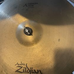 Zildjian A Medium Ride Cymbal. 20”