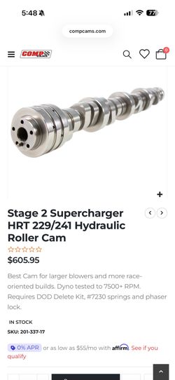 Comp Cams Camshaft