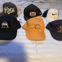 Hats. Prices In Description.