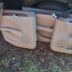 Clean Tan door Panels ,Grill Buick Lucerne 