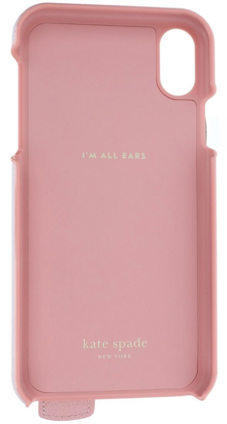 Kate Spade New York 256427 Grommet Peony Blush Hand Strap Stand iPhone X/Xs Case