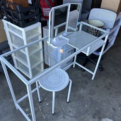 Vanity And Stool 