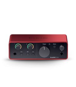 Focusrite Scarlett Solo 4th Gen