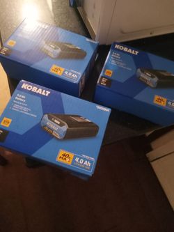 Kobalt 4.0 ah Battery Lithium-ion 40v Max