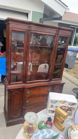 Vintage Brown Bookshelf