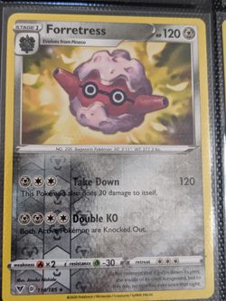 Pokemon Card Forretress Holo