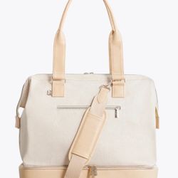 BÉIS Mini Weekender beige 