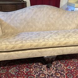 Classic Chippendale Sofa – Solid Wood, Comfortable  & Elegant