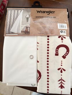 Wrangler shower curtain
