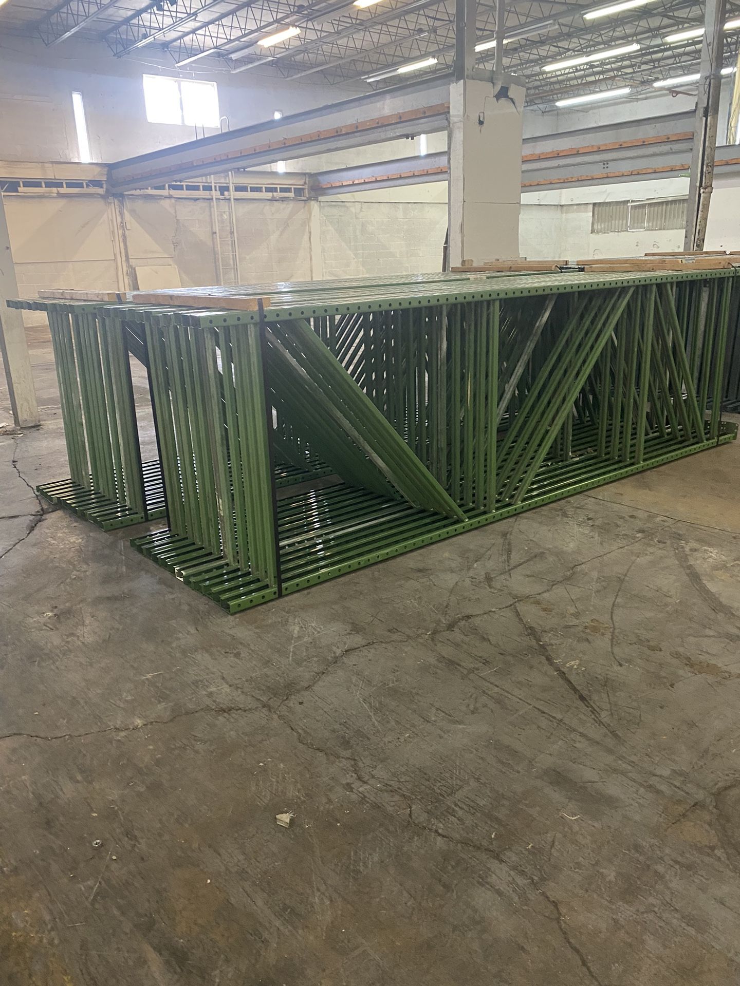 Pallet Racks Upright Beams Wire Decks Warehouse