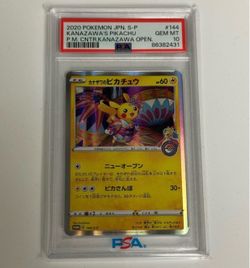 PSA 10 Kanazawa's Pikachu