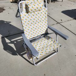 Beach Chairs (Pineapple Pattern)