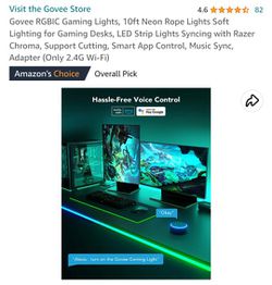 Govee RGBIC LED Neon Gaming Rope Lights for Sale in Glendale, AZ - OfferUp
