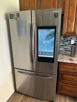 Samsung Smart Family Hub French Door Refrigerator – Moving Sale! $1,800