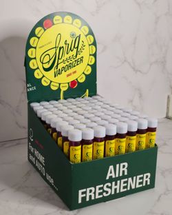 Sprig Vaporizer Cherry Air Freshener Display Box - 72 Pack