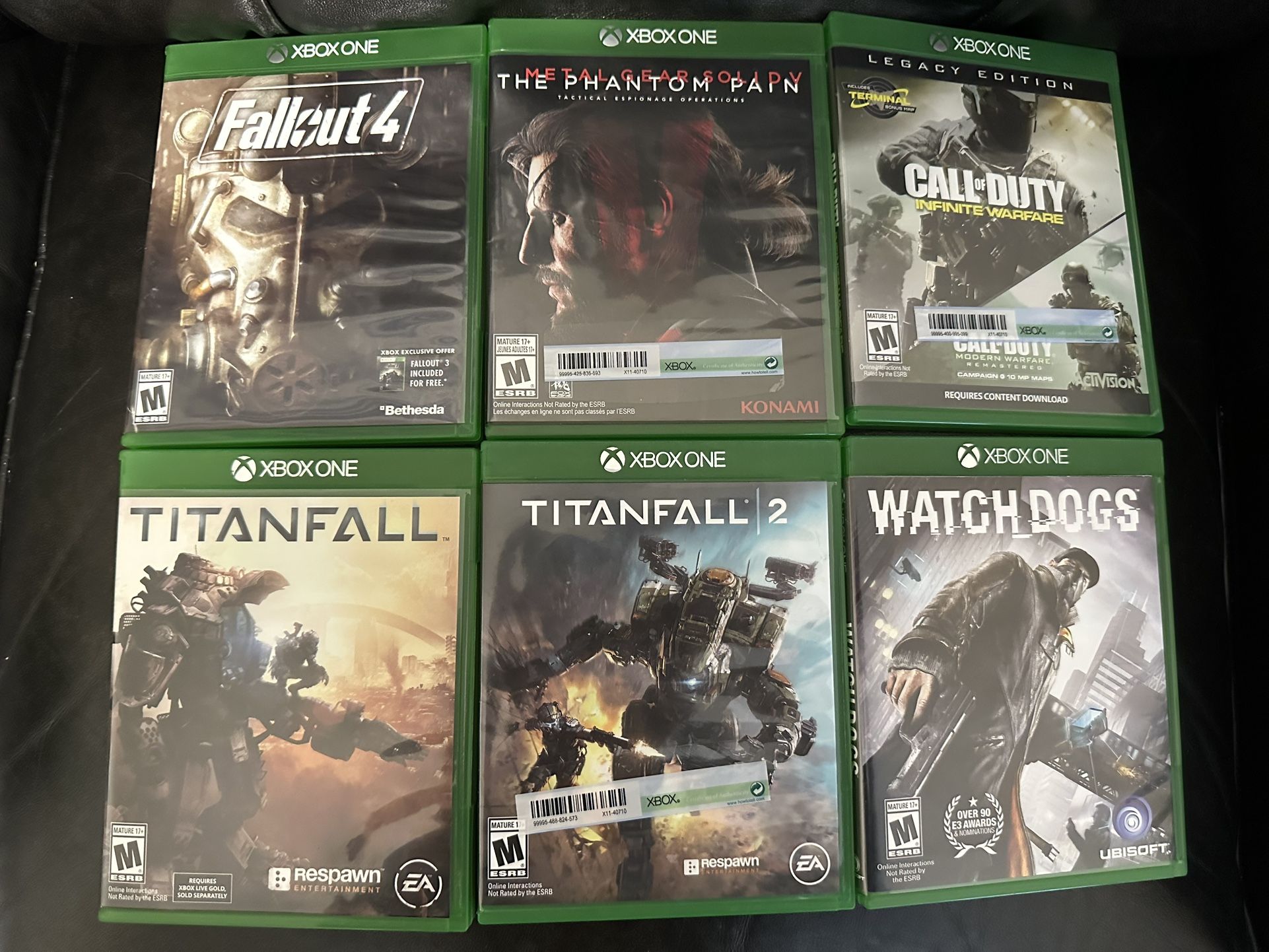 18 XboxOne Games, 1 Xbox 360 Games Perfect Condition