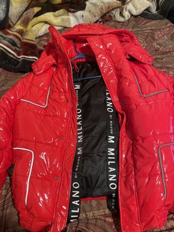 Milano Di Rouge Elliott Puffer Jacket Red for Sale in Providence