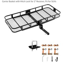 🔥 VEVOR Hitch Cargo Carrier Basket - Like New - $120 🔥