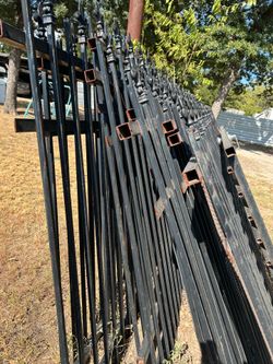 Iron fence