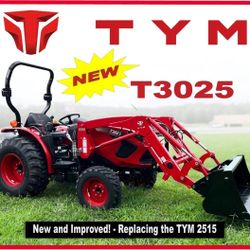 TYM T3025 Tractor And loader On sale Now 
