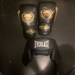 14 Oz Venus Glove With Head Gear 