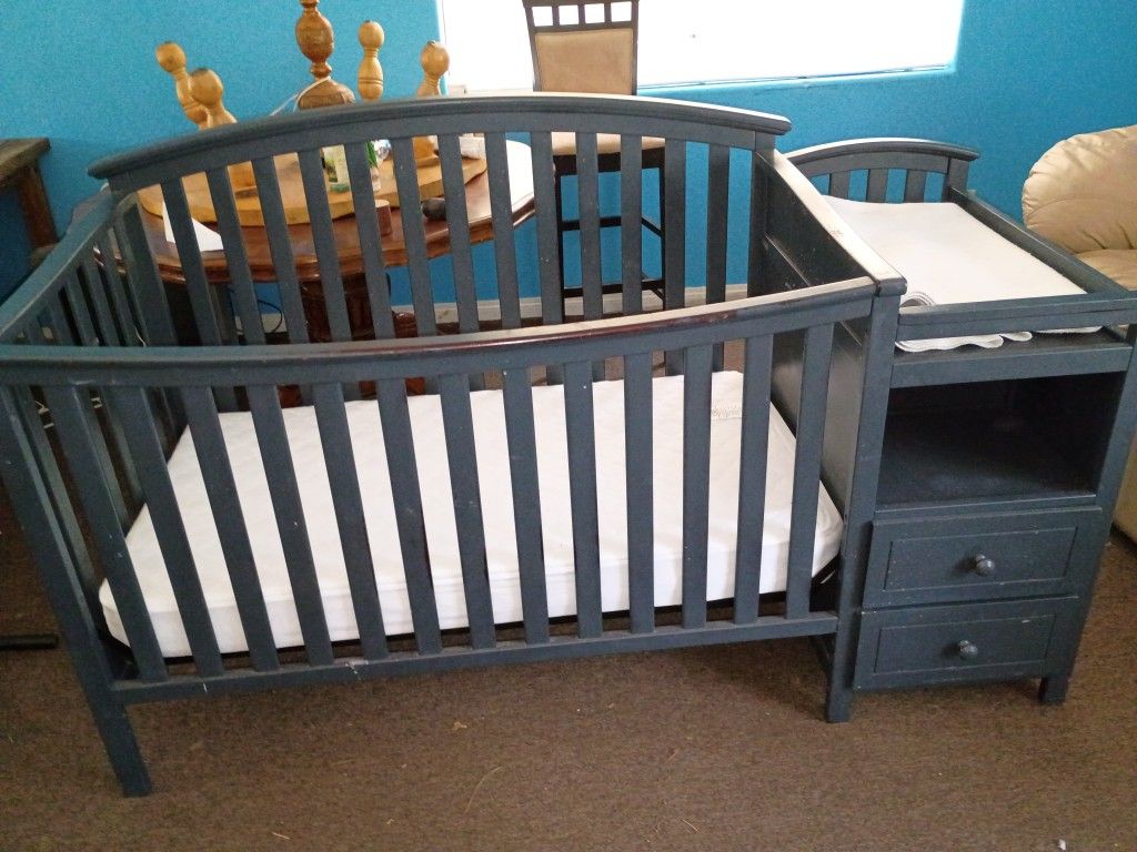 Changing And Crib