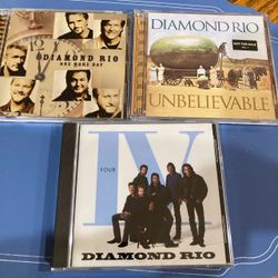 Diamond Rio 3 CD’s 2 are sealed one is unused