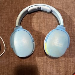 Skull Candy LIMITED EDITON Transparency Blue Headphones