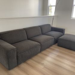 Castlery Jonathan Extended Sofa with Ottoman